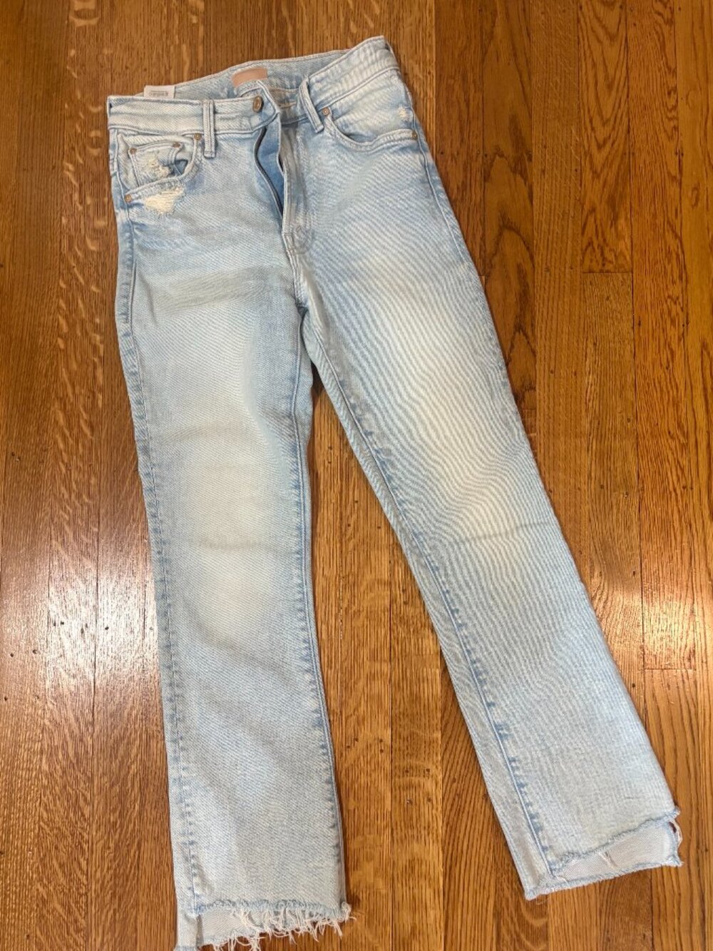 Mother Jeans size 25, The Insider Crop Step Fray